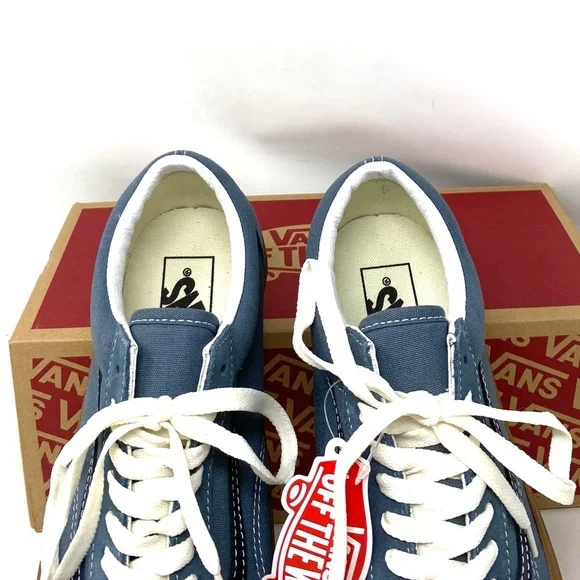 VANS Old Skool Vintage Gum Casual Shoes For Women Canvas Suede Blue VN0A5KRSRV2 - Picture 5 of 11